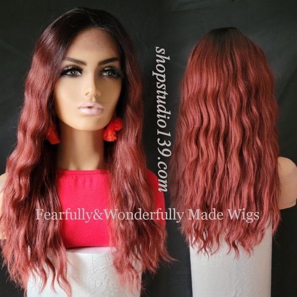 Human hair wavy lace front wig with HD Lace - Picture 4 of 4